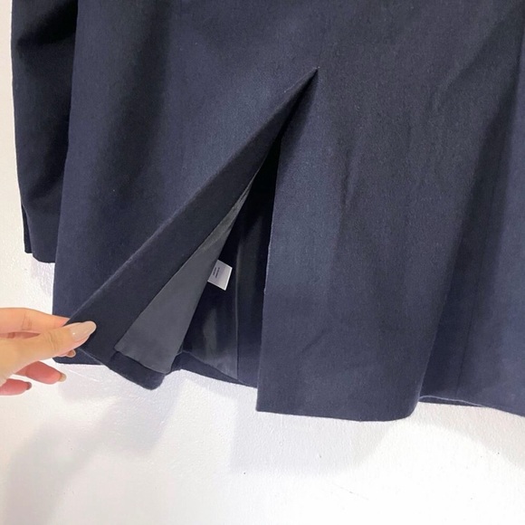 TALBOTS Classic Wool Blend Italy Woven Blazer Jacket Sz 12 NWT - Picture 8 of 13